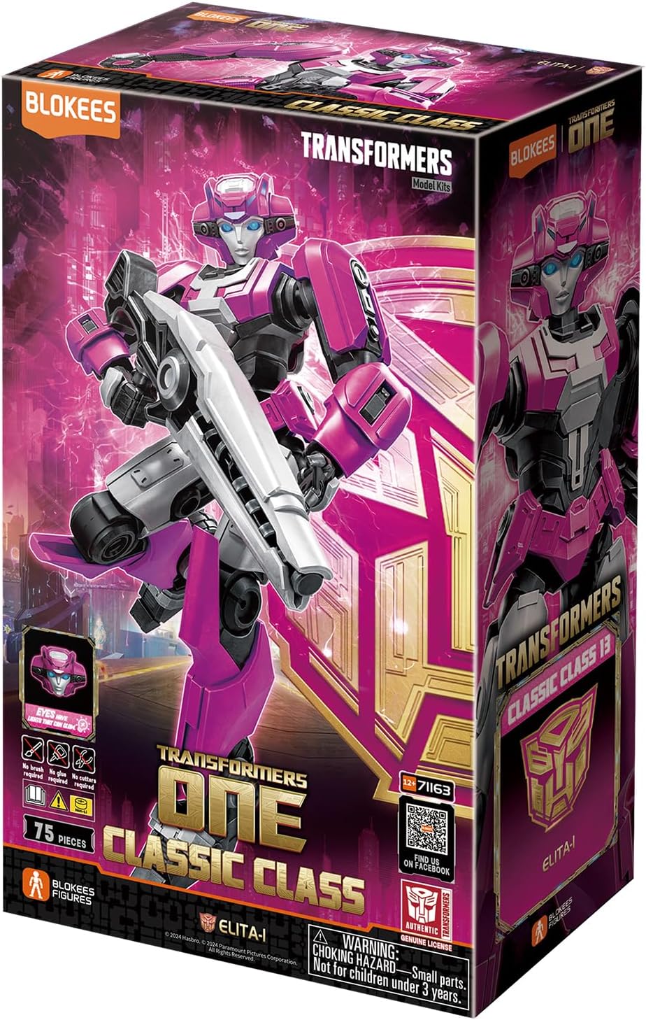 Blokees: Transformers - Classic Class 13 Transformers ONE Elita