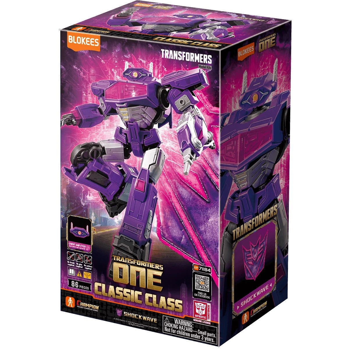 Blokees: Transformers - Classic Class 18 Shockwave - BLIND BOX