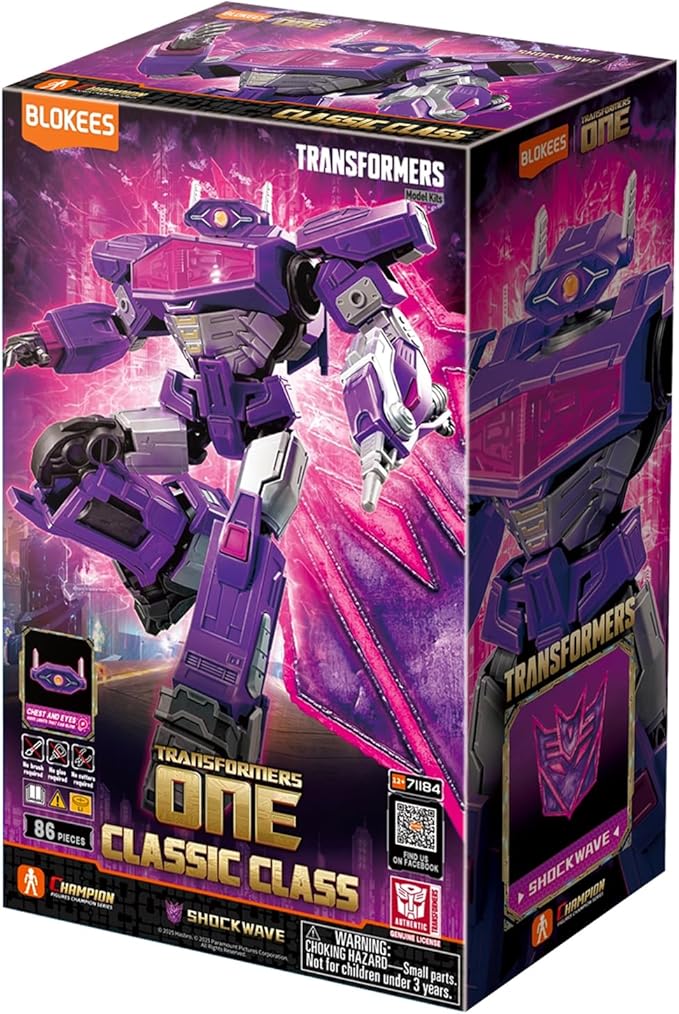 Blokees: Transformers - Classic Class 18 Transformers One Shockwave