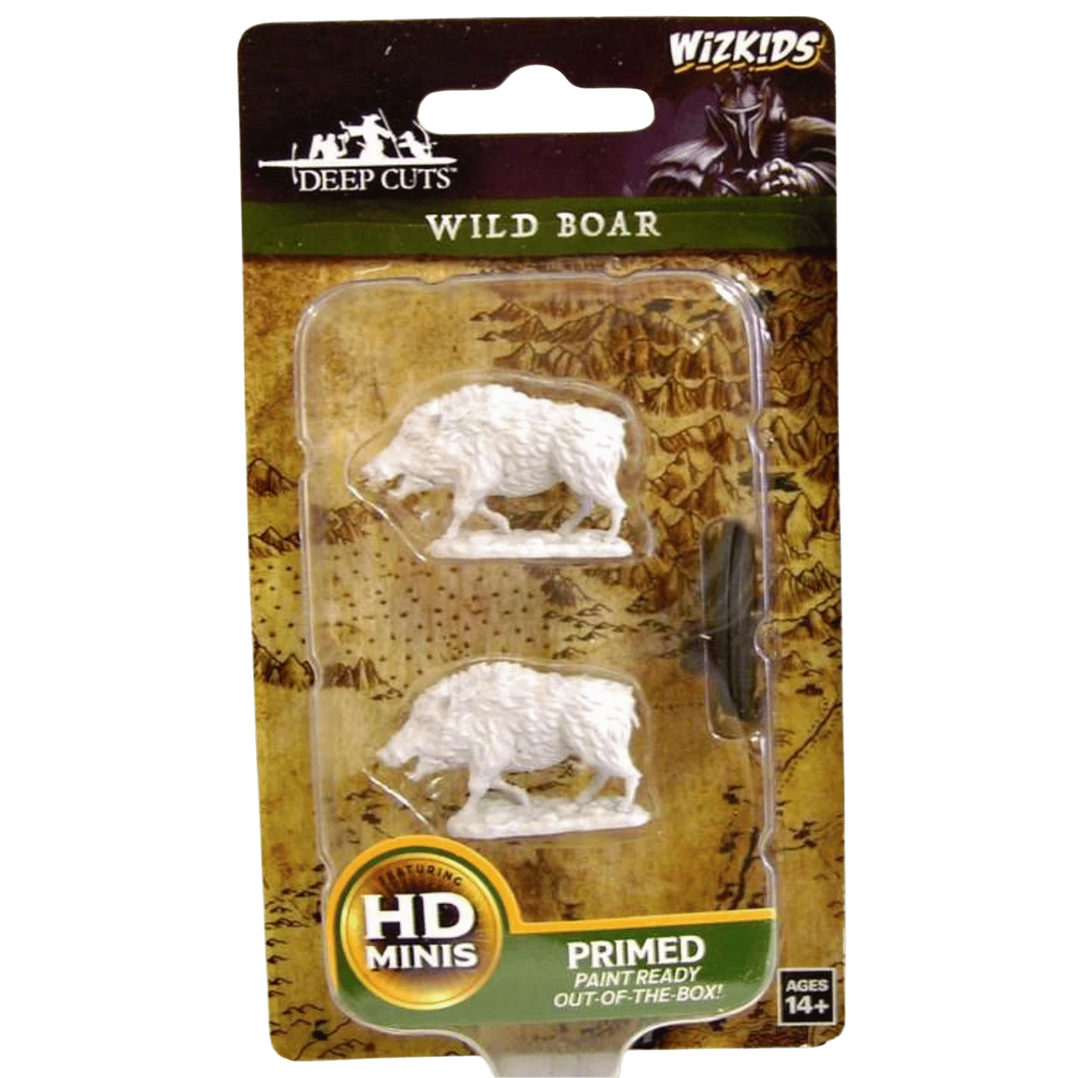 Wizkids Deep Cuts Miniatures: Unpainted Minis - Wild Boar (Wave 7)