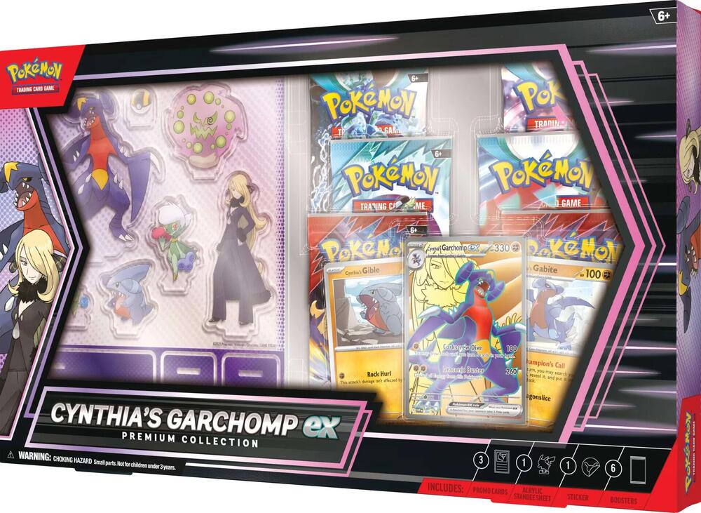 Pokemon: Cynthia's Garchomp ex Premium Collection