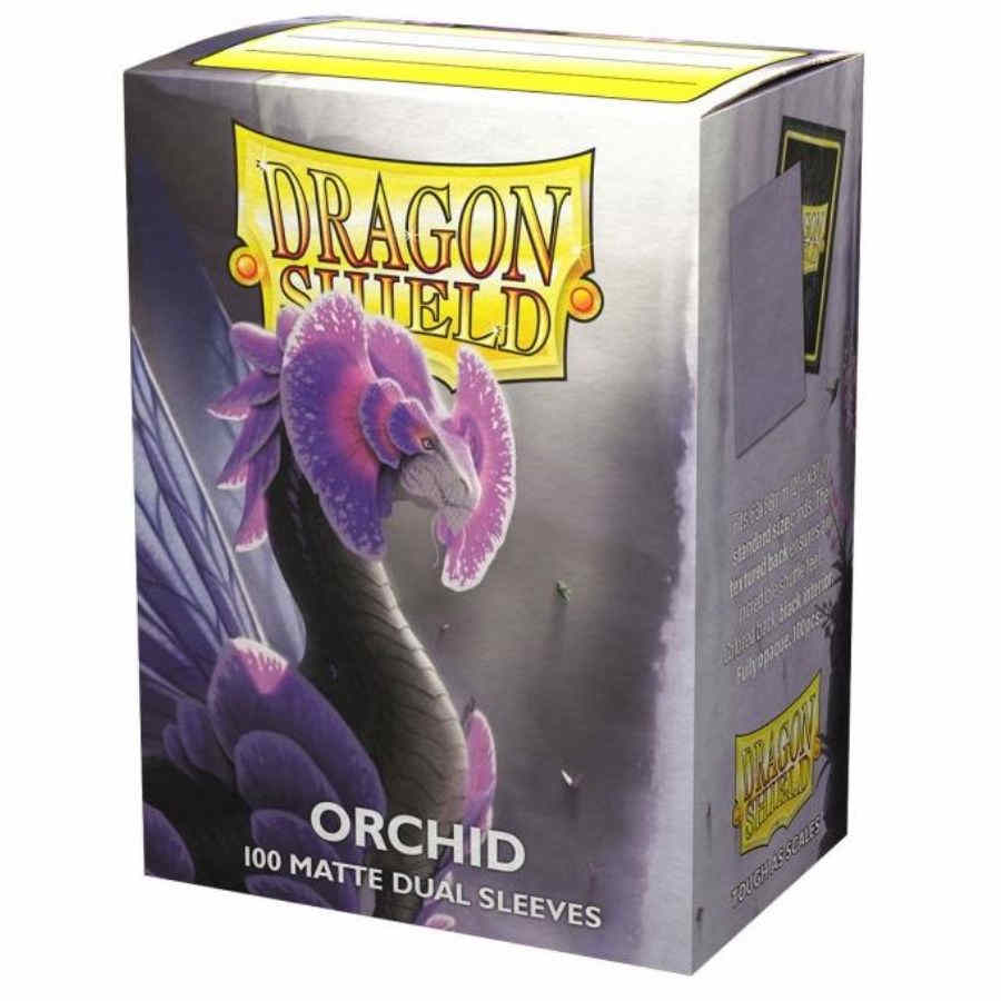 Dragon Shield Sleeves: Standard DUAL - Matte Orchid 'Emme' (100 ct.)