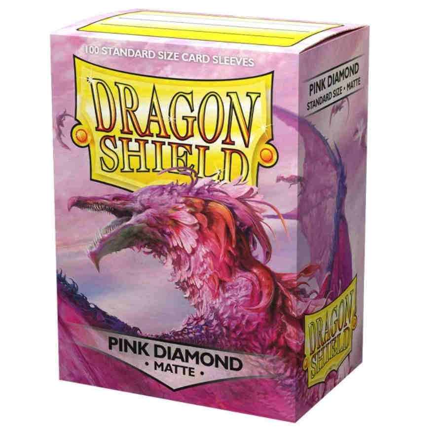 Dragon Shield Sleeves: Standard - Matte Pink Diamond (100 ct.)