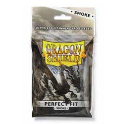 Dragon Shield Sleeves: Perfect Fit Standard - Clear/Smoke (100 ct.)