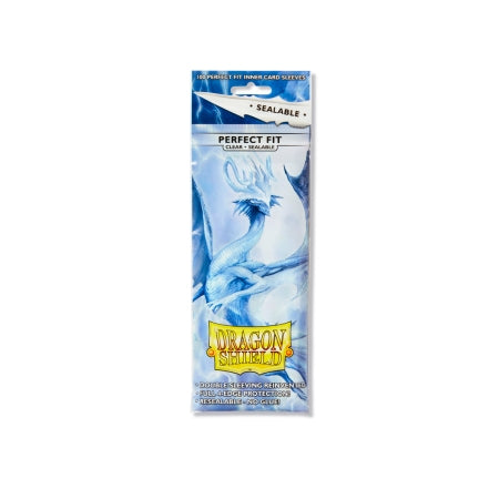 Dragon Shield Sleeves: Perfect Fit Sealable - Clear (100 ct.)