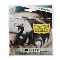 Dragon Shield Sleeves: Perfect Fit Sideloaders - Smoke (100 ct. In bag)