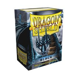 Dragon Shield Sleeves: Standard - Classic Black (100 ct.)