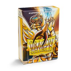 Dragon Shield Sleeves: Japanese - Matte Gold (60 ct.)