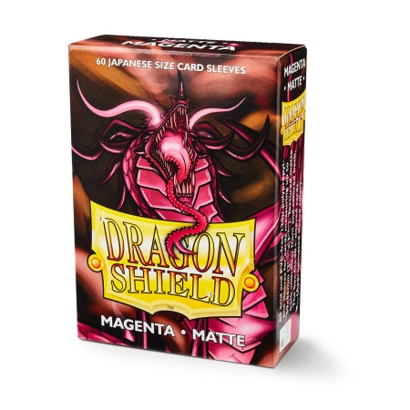 Dragon Shield Sleeves: Japanese - Matte Magenta (60)