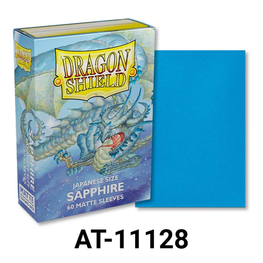 Dragon Shield Sleeves: Japanese - Matte Sapphire 'Turikos' (60)
