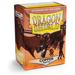 Dragon Shield Sleeves: Standard - Matte Copper (100 ct.)
