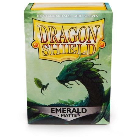 Dragon Shield Sleeves: Standard - Matte Emerald (100 ct.)
