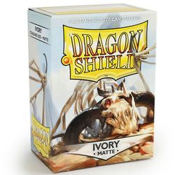 Dragon Shield Sleeves: Standard - Matte Ivory (100 ct.)