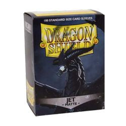Dragon Shield Sleeves: Standard - Matte Jet (100 ct.)