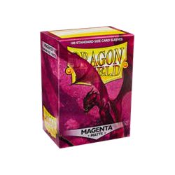 Dragon Shield Sleeves: Standard - Matte Magenta (100 ct.)