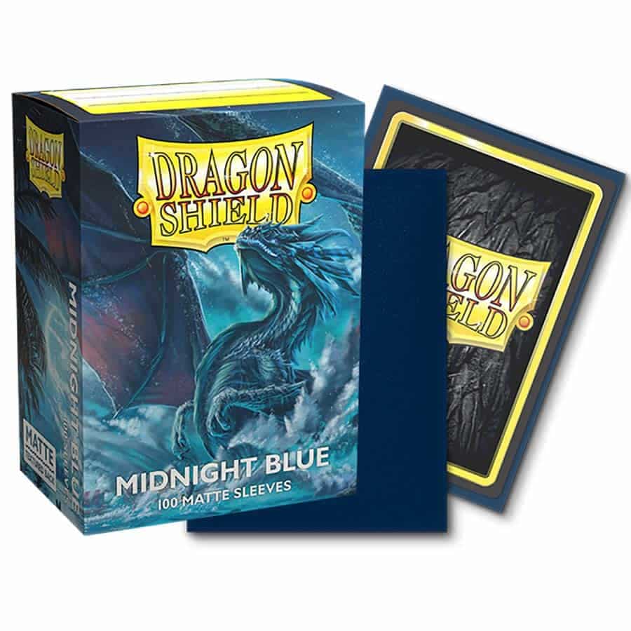 Dragon Shield Sleeves: Standard - Matte Midnight Blue (100 ct.)