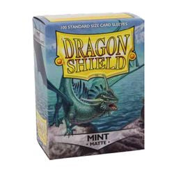 Dragon Shield Sleeves: Standard - Matte Mint (100 ct.)