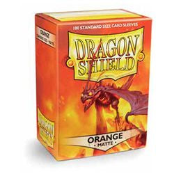 Dragon Shield Sleeves: Standard - Matte Orange (100 ct.)