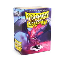 Dragon Shield Sleeves: Standard - Matte Purple (100 ct.)