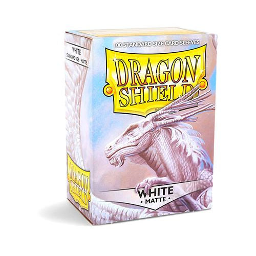 Dragon Shield Sleeves: Standard - Matte White (100 ct.)