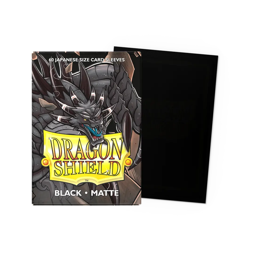 Dragon Shield Sleeves: Japanese - Classic Black (60 ct.)
