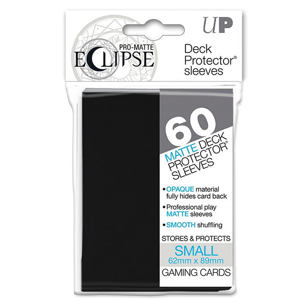 Deck Protectors Small: PRO-Matte Eclipse Jet Black (60) OLD