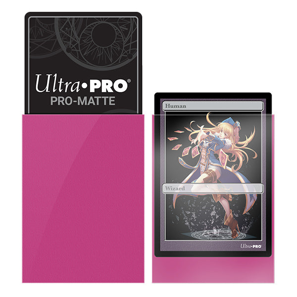 Deck Protectors Small: PRO-Matte Solid Pink, Bright (60)