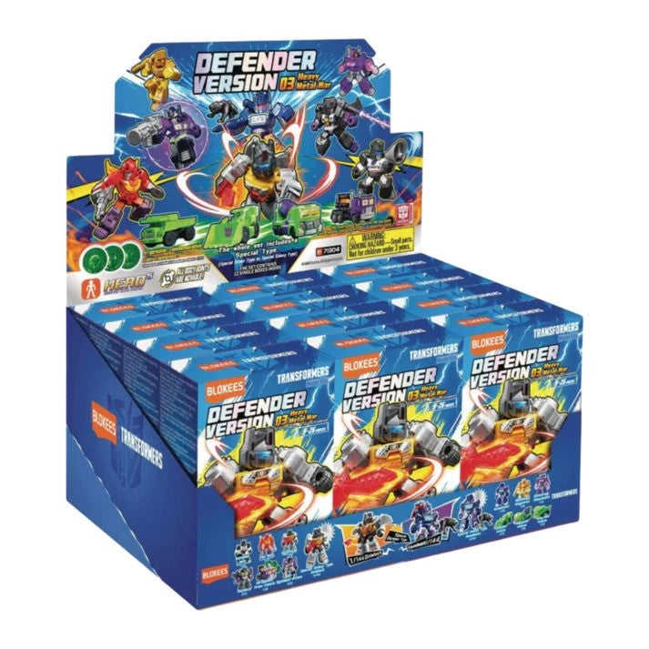 Blokees: Transformers - Defender Version 03 Heavy Metal War - BLIND BOX (Copy)