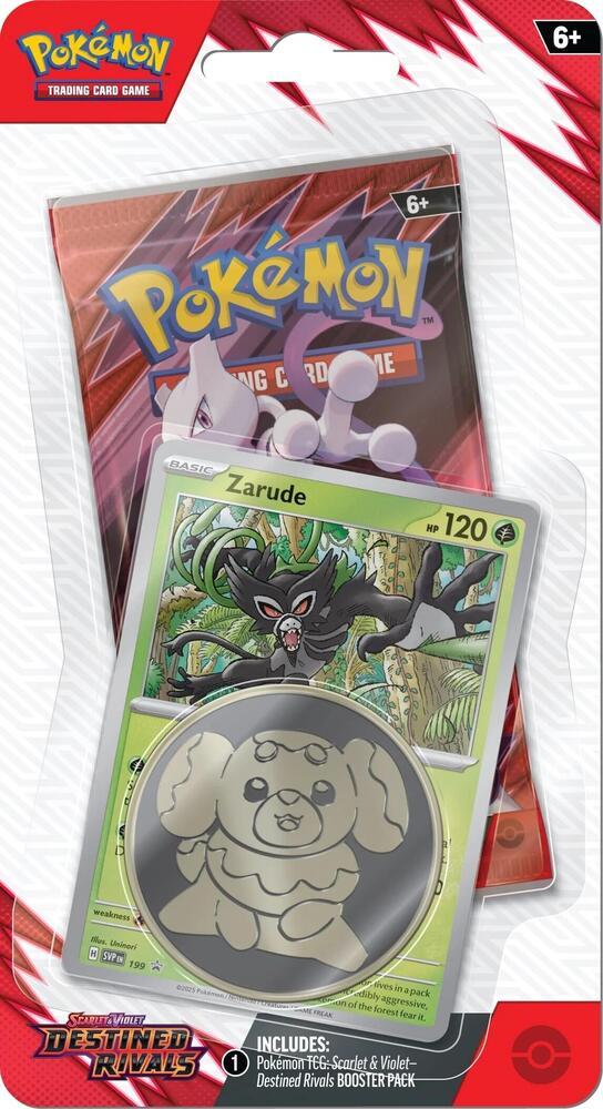 Pokemon: Destined Rivals Single Pack Blister [Zarude]