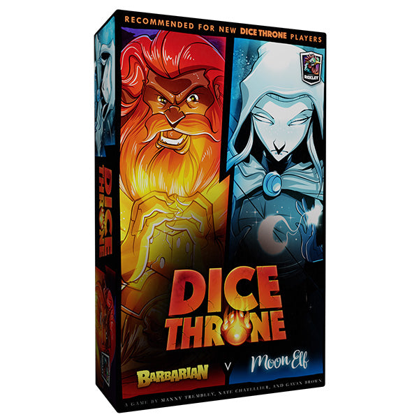 Board Games: Dice Throne: Season One Box 1- Barbarian v. Moon Elf