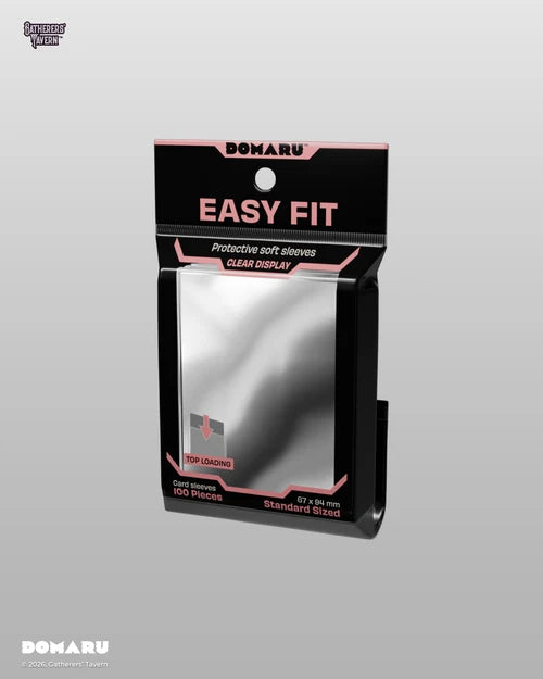 DOMARU Easy Fit Protective Soft Sleeve [Outer Sleeves] - Clear (100 ct.)