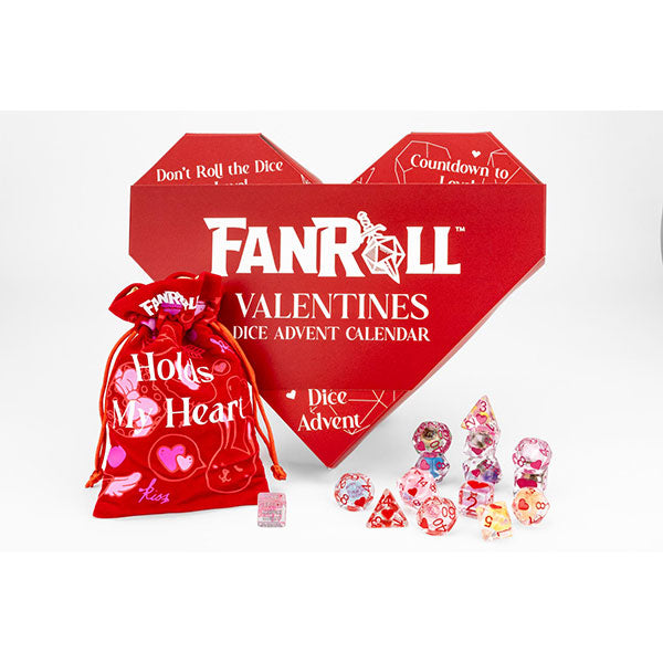 Fanroll: 2026 Valentine's Dice Advent Calendar
