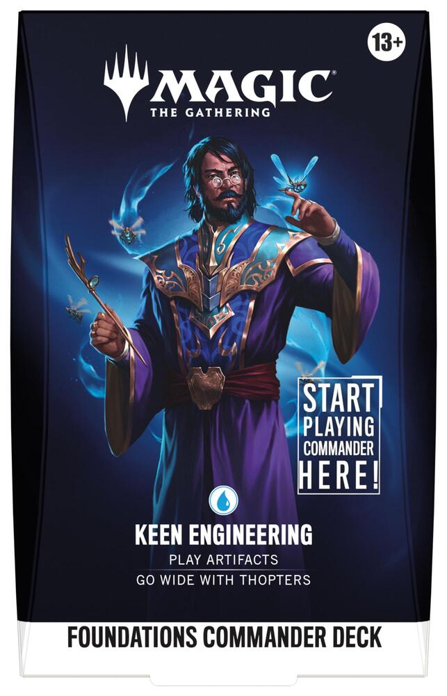 Magic The Gathering: Keen Engineering Foundations - Commander Deck