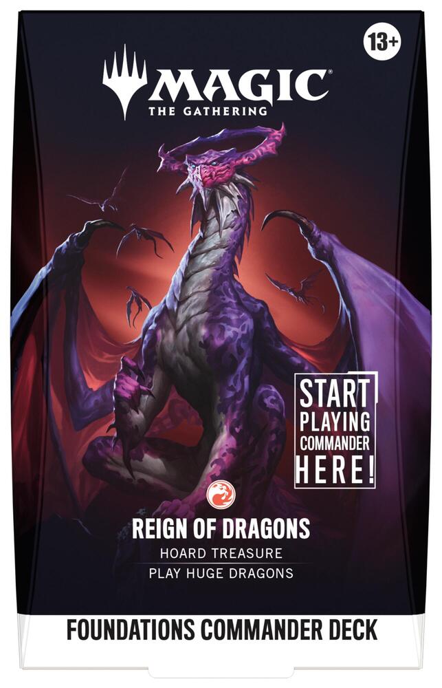 Magic The Gathering: Reign of Dragons Foundations - Commander Deck