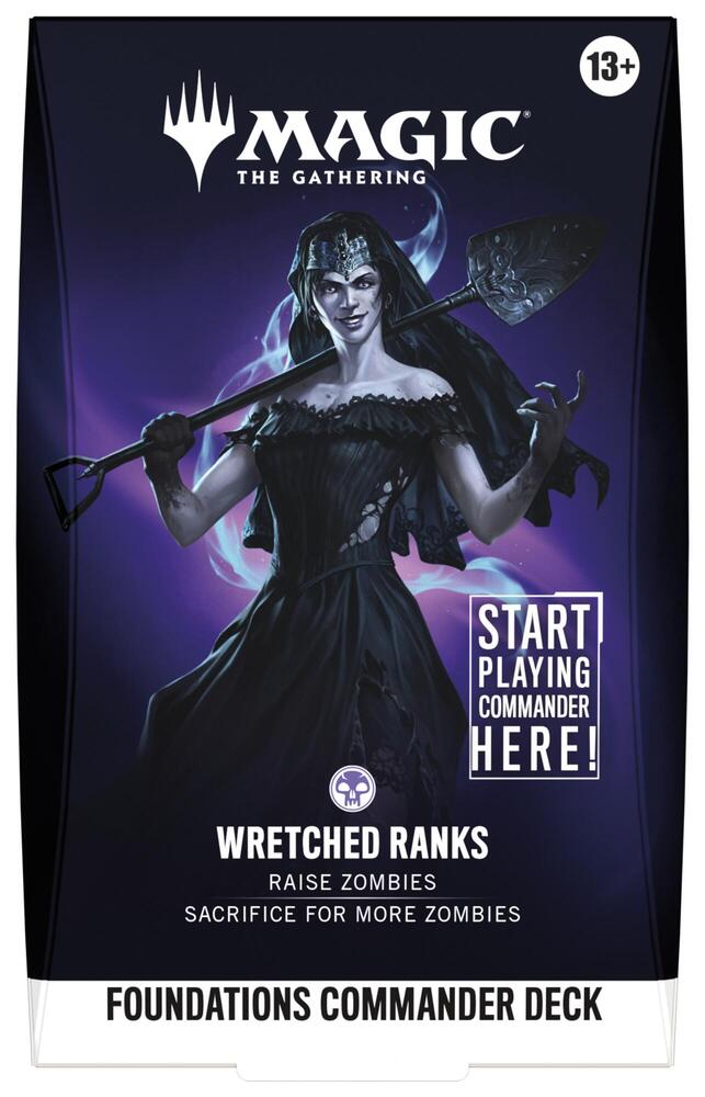 Magic The Gathering: Wretched Ranks Foundations - Commander Deck