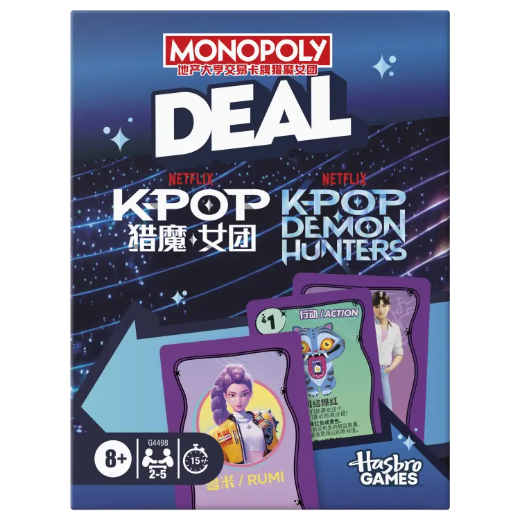 Monopoly Deal: K-POP Demon Hunters