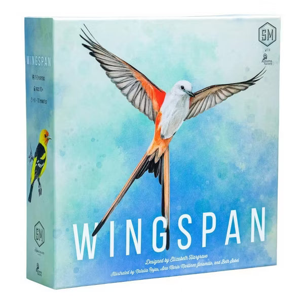 Stonemaier Wingspan with Swift Start Game Pack: Strategy Board Game for 1-5 Players, Includes Dice & Tokens
