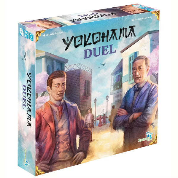 Synapses Games Yokohama Duel - Strategy Board Game, Worker Placement, 2 Player