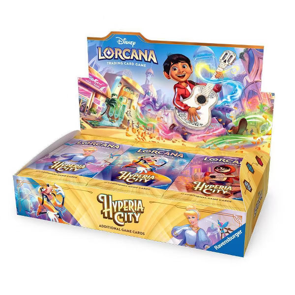 Disney Lorcana Trading Card Game: Hyperia City - Booster Box
