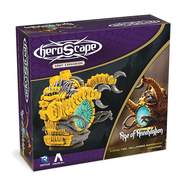 Heroscape: Army Expansion - Rising Tide: Hellforge Mandukor Miniature