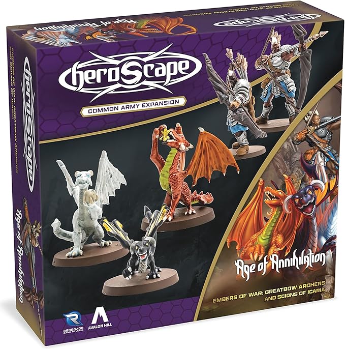 HEROSCAPE: EMBERS OF WAR: GREATBOW ARCHERS AND SCIONS OF ICARIA ARMY EXPANSION