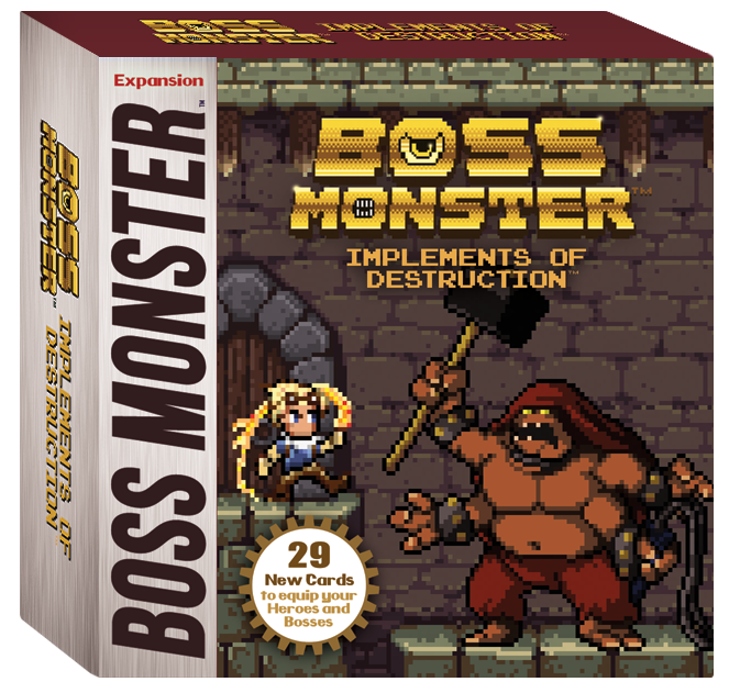 Board Games: Boss Monster: Implements of Destruction [Expansion Pak]