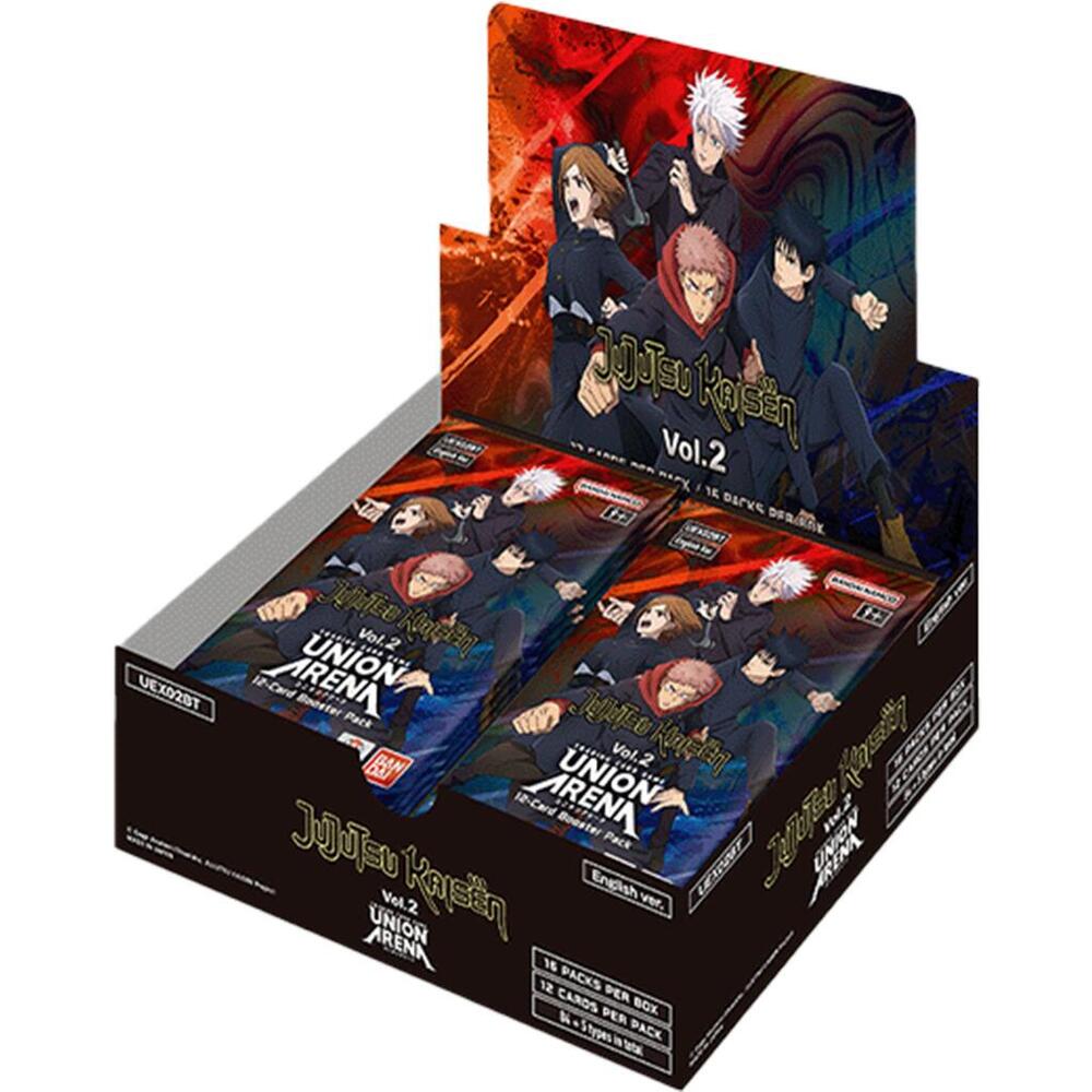 UNION ARENA: Jujutsu Kaisen Vol. 2  - BOOSTER BOX (16 ct)