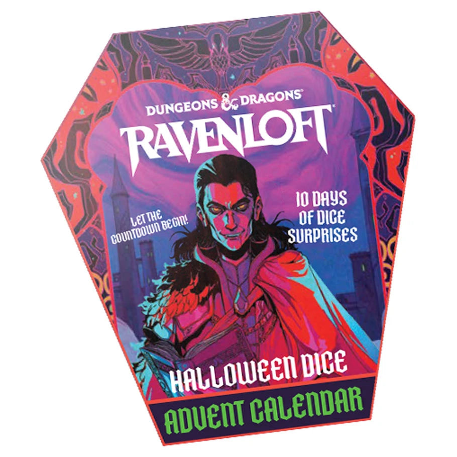 Dungeons and Dragons : Ravenloft Halloween Dice Advent Calendar