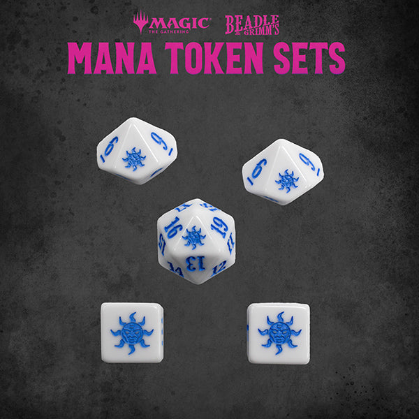 MTG: Token Set- White Mana Metal Token Set