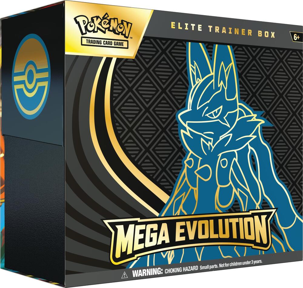 Pokemon: Mega Evolution - Mega Lucario - Elite Trainer Box - ETB