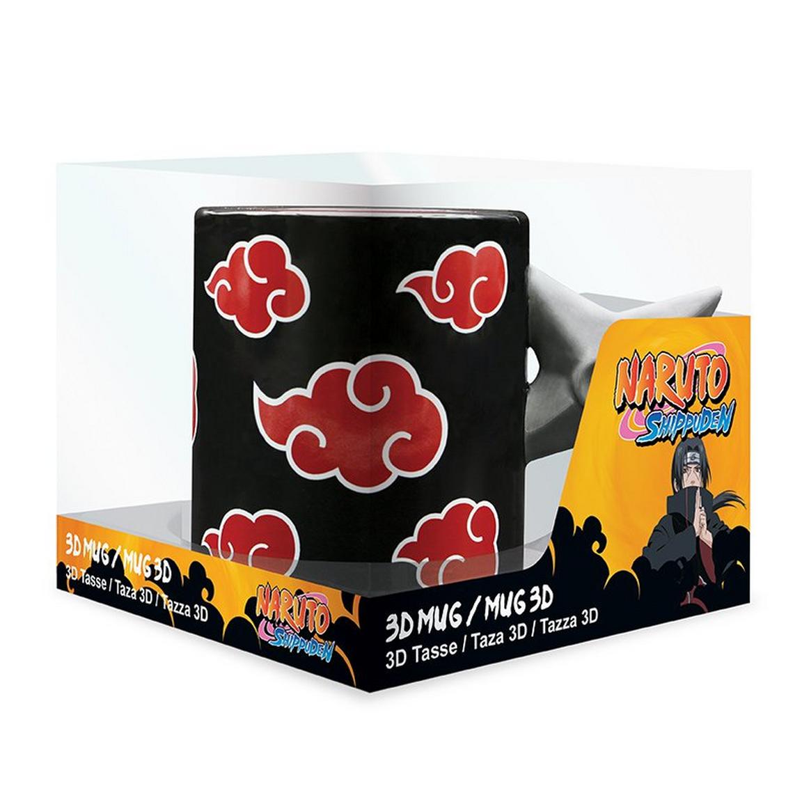 ABYstyle Naruto Shippuden Shuriken Akatsuki 16oz 3D Mug