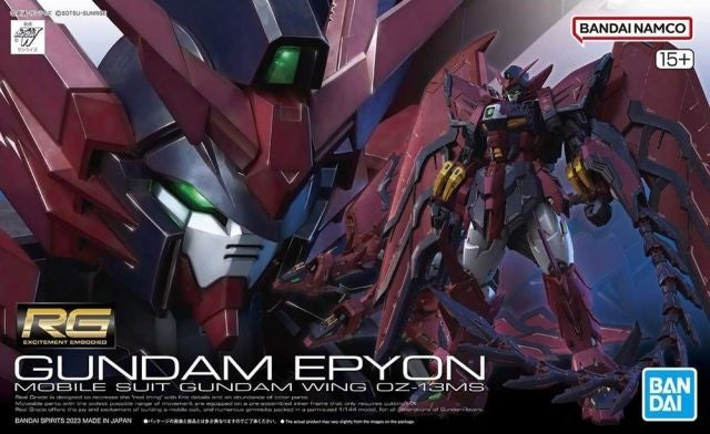 OZ-13MS Gundam Epyon Gundam Wing Bandai Spirits RG 1 144 (Gundam Model Kit)
