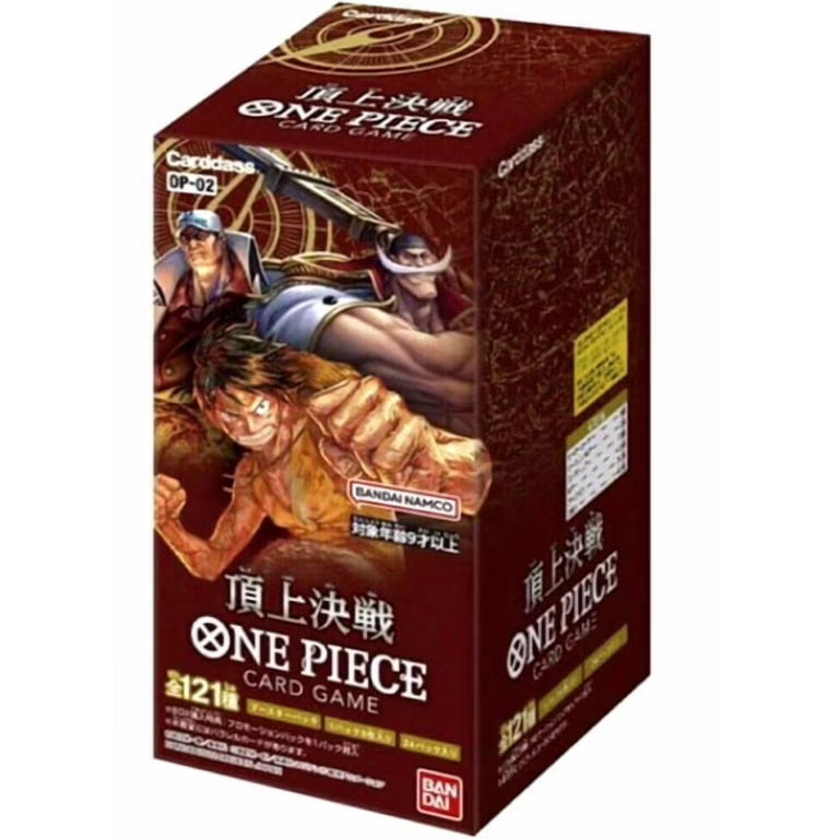 One Piece: Paramount War (OP02) - Booster Box (24 Packs)  - Japanese