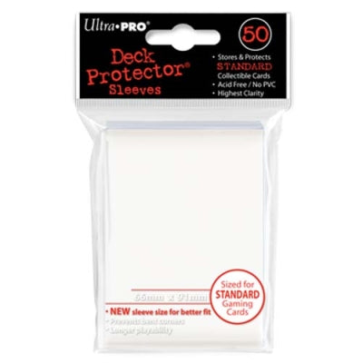 Deck Protectors: PRO-Gloss - Solid White (50)